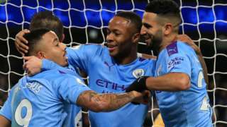 Manchester City celebrate