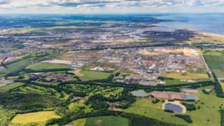 Aerial view of Wilton