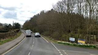 The A192 near Plessey Woods