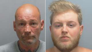 Shaun Hanson and Anthony Seymour