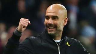 Man City manager Pep Guardiola