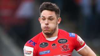 Niall Evalds has scored four tries in three games for Salford this season