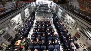 A US team has already brought thousands of pounds of equipment to Turkey