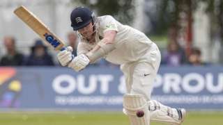 Middlesex batsman Sam Robson was 138 not out overnight at Merchant Taylors'