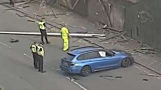 Crash on Lochee Road, Dundee