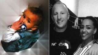 Gracie-May (left) and Lee Rogers and Kelly Gibson