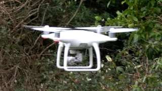 One of the drones