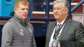 Neil Lennon & Peter Lawwell