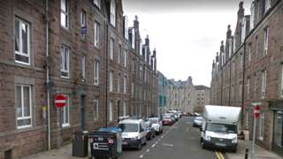 Raeburn Place in Aberdeen