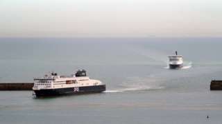 Ferries at Dover Port