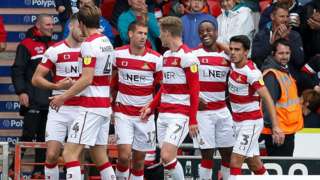Doncaster celebrate