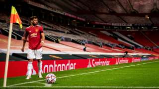 Bruno Fernandes at Old Trafford