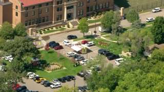 A still from outside Stillwater Correctional Facility