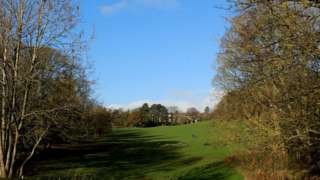 Police were called to Aireville Park in Skipton at 20:00 BST on Wednesday