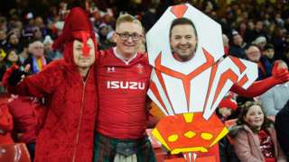 Wales fans