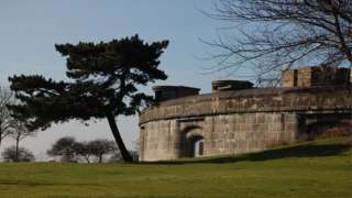 Coalhouse Fort in Tilbury
