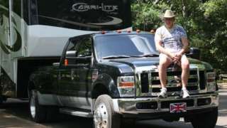 Leo Millward and his RV