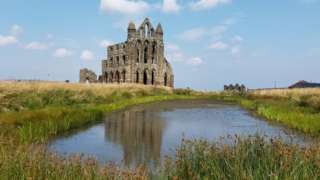 Whitby Abbey in North Yorkshire