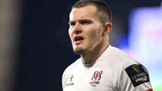Jacob Stockdale in action for Ulster
