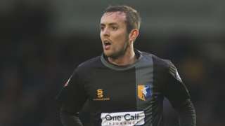 Blair Adams during his time at Mansfield Town