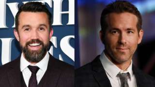 Rob McElhenney (left) and Ryan Reynolds