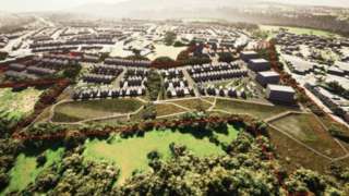 Plans for a development on Brislington Meadows in Bristol