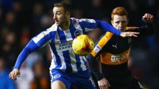 Glenn Murray in action against Newcastle United