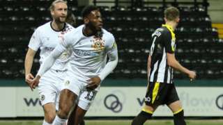 Jamille Matt scores for Newport