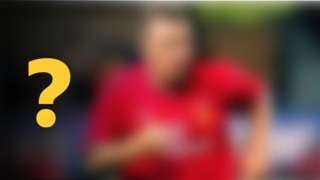 A blurred image of a footballer (for 12 may daily quiz)