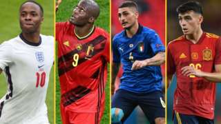 England, Belgium, Italy and Spain