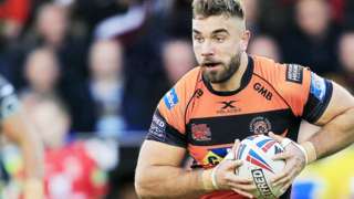 Mike McMeeken in action for Castleford