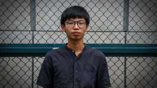 Tony Chung, Hong Kong pro-democracy student activist and former leader of the disbanded StudentLocalism