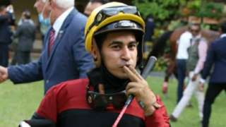 Mauritian jockey Nooresh Juglall