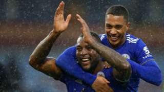 Wes Morgan and Youri Tielemans