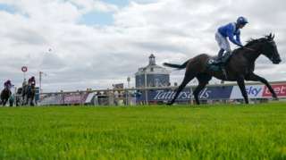 Baaeed finished six-and-a-half lengths ahead of Mishriff