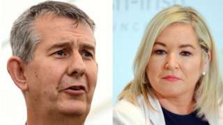 Composite Edwin Poots and Michelle O'Neill