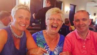 Helen Pentelow, her mother and brother Nick Stone