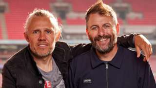 Jimmy Bullard and John Fendley, co-hosts of Soccer AM
