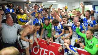 Bristol Rovers celebrate