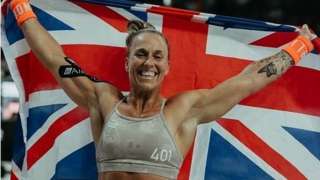 Britain's Kelly Friel has retained her age group Masters title at the Cross Fit Games