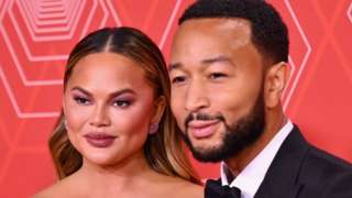 Chrissy Teigen and husband John Legend