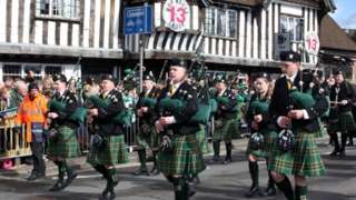 The St Patrick's Day parade in 2019
