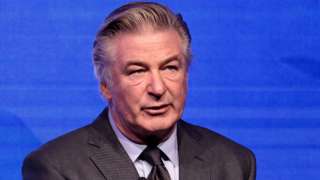 Alec Baldwin speaks during the 2021 RFK Ripple Of Hope Gala at New York Hilton Midtown on December 09, 2021 in New York City