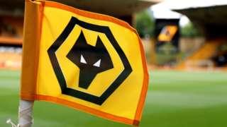 Wolves flag at Molineux