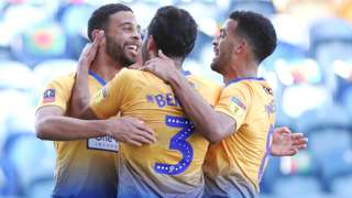 Mansfield celebrate