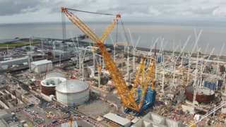 Hinkley Point C Construction site
