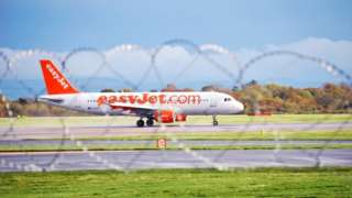 Easyjet at Manc airport