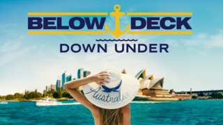 A promotional poster for Below Deck Down Under.