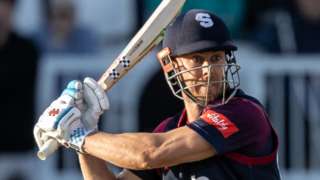 Northamptonshire batsman Chris Lynn