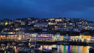Brixham Harbour in Devon